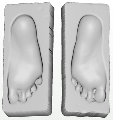 3D foot scanner